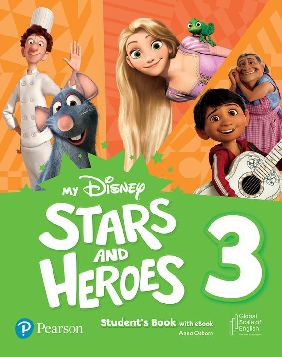 My Disney Stars and Heroes - Nivel 3 - Código de acceso Libro del alumno digital - 9781292417974