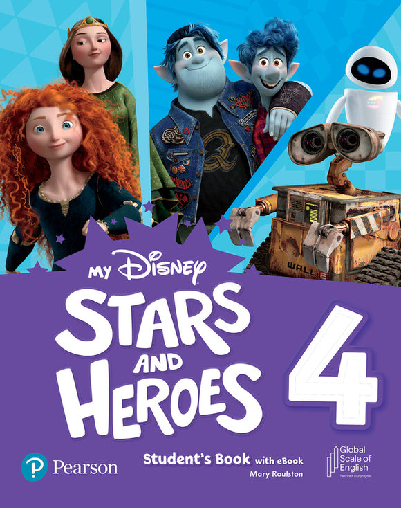 My Disney Stars and Heroes - Nivel 4 - Código de acceso Libro del alumno digital - 9781292417981