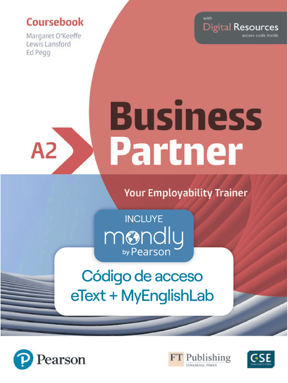 Bundle BUSINESS PARTNER A2 (Código de acceso eText + MyEnglishLab + Mondly by Pearson) | ARG1292362588