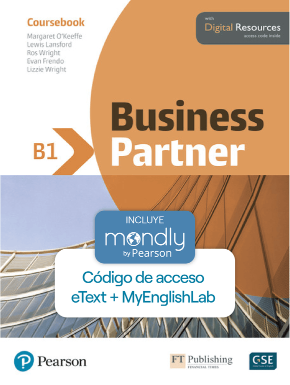 Bundle BUSINESS PARTNER B1 (Código de acceso eText + MyEnglishLab + Mondly by Pearson) | ARG1292362649