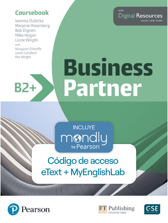 Bundle BUSINESS PARTNER B2+ (Código de acceso eText + MyEnglishLab + Mondly by Pearson) | ARG1292362625