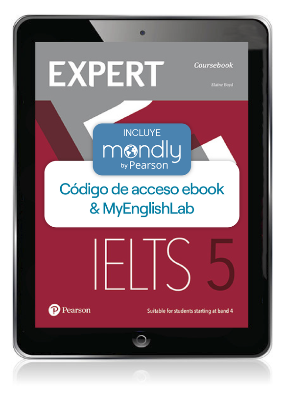 Bundle EXPERT IELTS 5 Digital Access Code  ETEXT + MEL SOAC + Mondly by Pearson - ARG1292185873