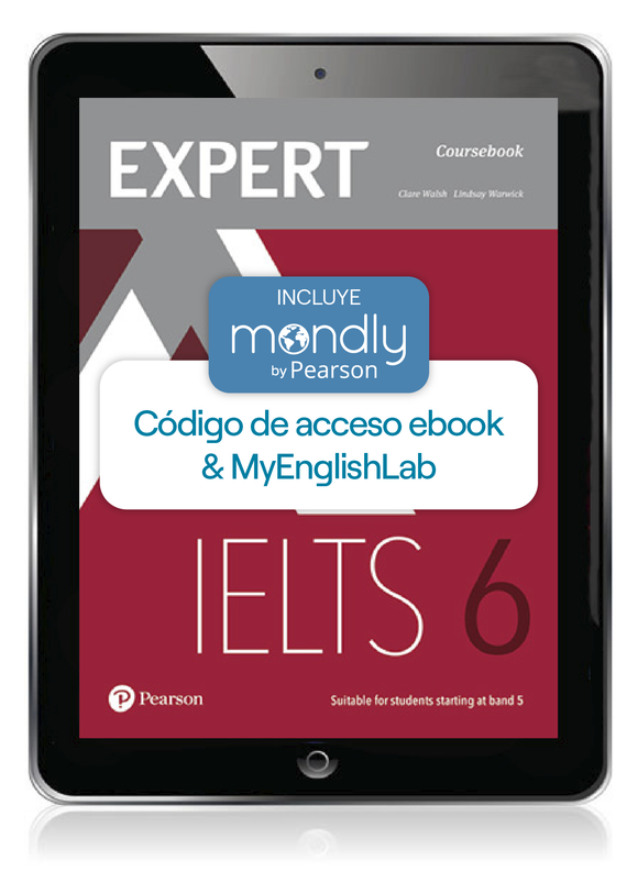 Bundle EXPERT IELTS 6 Digital Access Code  ETEXT + MEL SOAC+ MOndly by Pearson - ARG1292185897