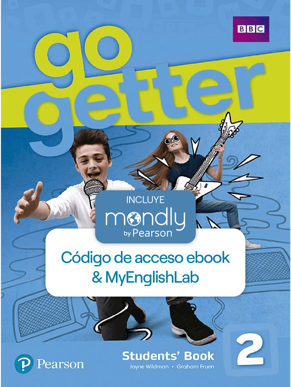 Bundle GoGetter 2 (Código de acceso MyEnglishLab + eText + Mondly by Pearson) ARG1292179315