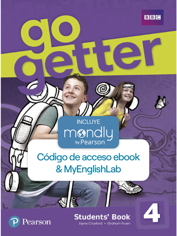 Bundle GoGetter 4 (Código de acceso MyEnglishLab + eText + Mondly by Pearson) ARG1292179643