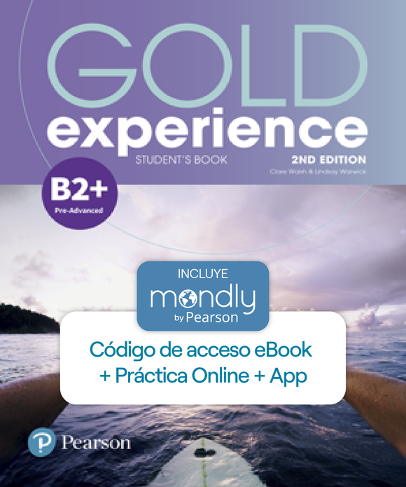 Bundle Gold Experience 2nd Edition B2+ (Código de acceso eBook + Práctica Online + App + Mpndly by Pearson) - ARG1292194950