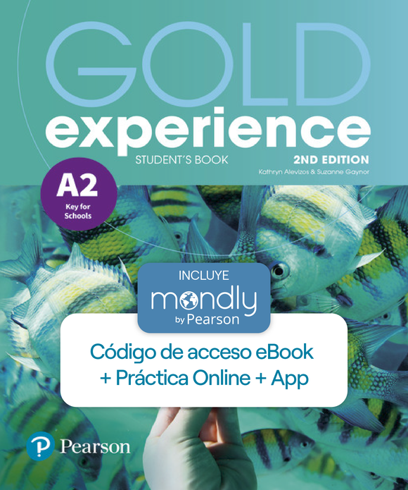 Bundle Gold Experience 2º edición A2 (Código de acceso eBook, práctica online,App, Mondly by Pearson) - ARG1292194301