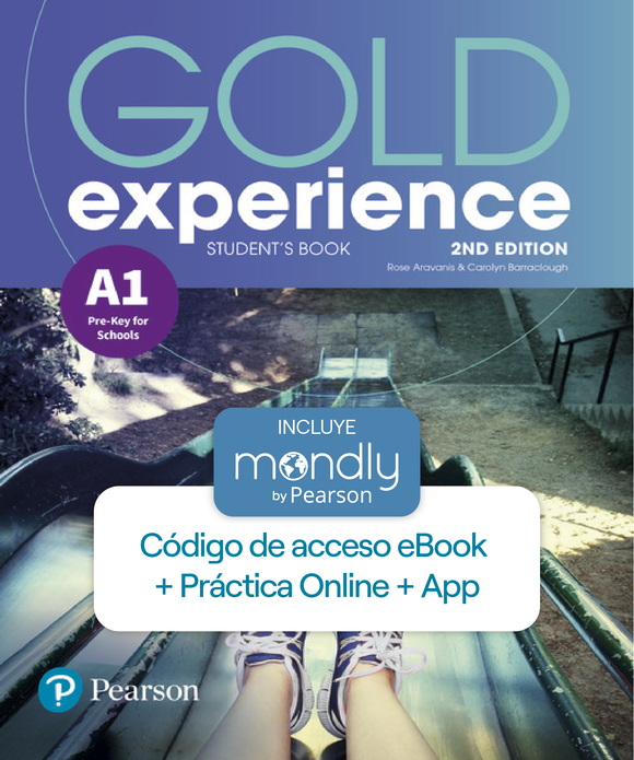 Bundle Gold Experience 2º Edición A1 (Código de acceso eBook, práctica online,App + Mondly by Pearson) - ARG1292194172