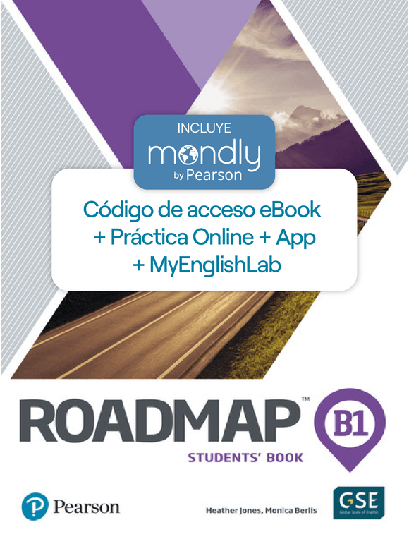 Bundle ROADMAP B1 (Código de acceso eBook + MyEnglishLab + App + Práctica Online + Mondly by Pearson) - ARG1292356792