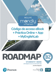 Bundle ROADMAP B2 (Código de acceso eBook + MyEnglishLab + App + Práctica Online + Mondly by Pearson) - ARG1292356839