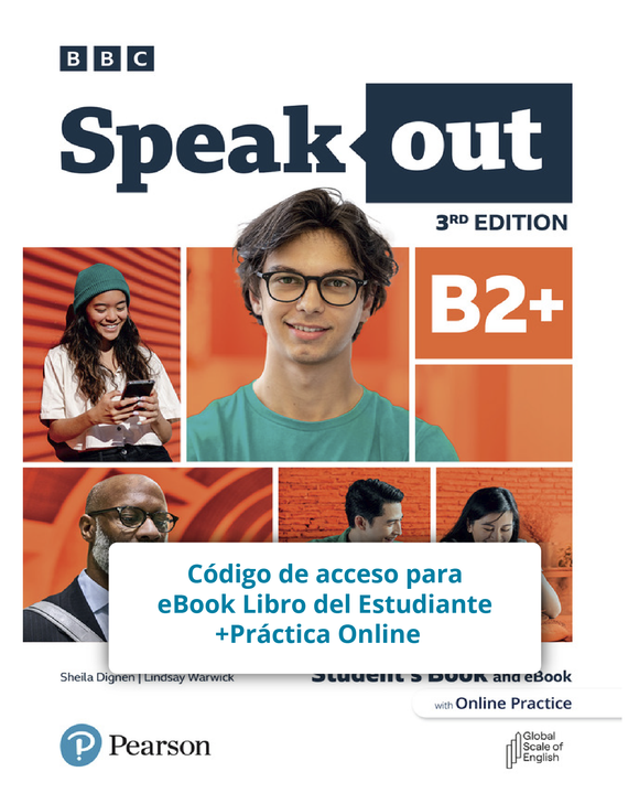 SPEAKOUT 3ª ed - Nivel B2+ - Código de acceso Libro del alumno + Práctica Online - 9781292407562