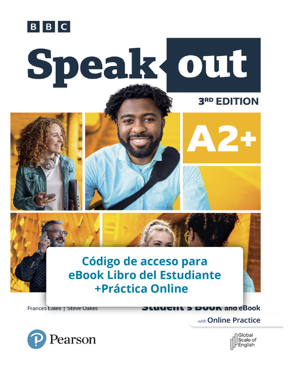SPEAKOUT 3ª ed - Nivel A2+ - Código de acceso Libro del alumno + Práctica Online - 9781292407555
