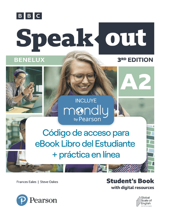 Bundle SPEAKOUT 3ª ed - Nivel A2 - Código de acceso Libro del alumno + Práctica Online + Mondly by Pearson - ARG1292407531