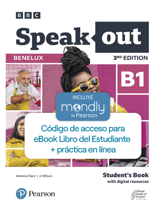 Bundle SPEAKOUT 3ª ed - Nivel B1 - Código de acceso Libro del alumno + Práctica Online + Mondly by Pearson - ARG1292407524