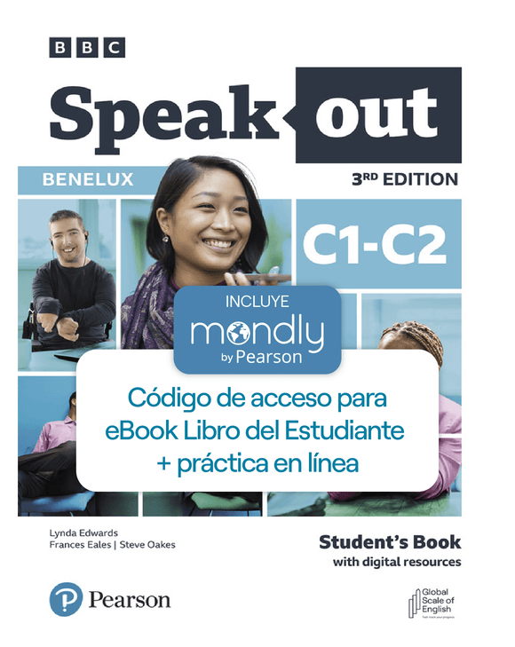 Bundle SPEAKOUT 3ª ed - Nivel C1-C2 - Código de acceso Libro del alumno + Práctica Online + Mondly by Pearson - ARG1292407548