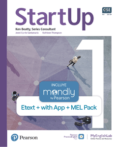 Bundle STARTUP Nivel 1  (Código de acceso Flipbook + APP + MyEnglishLanb + Mondly by Pearson) ISBN ARG0136890782