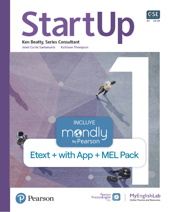 Bundle STARTUP Nivel 1  (Código de acceso Flipbook + APP + MyEnglishLanb + Mondly by Pearson) ISBN ARG0136890782