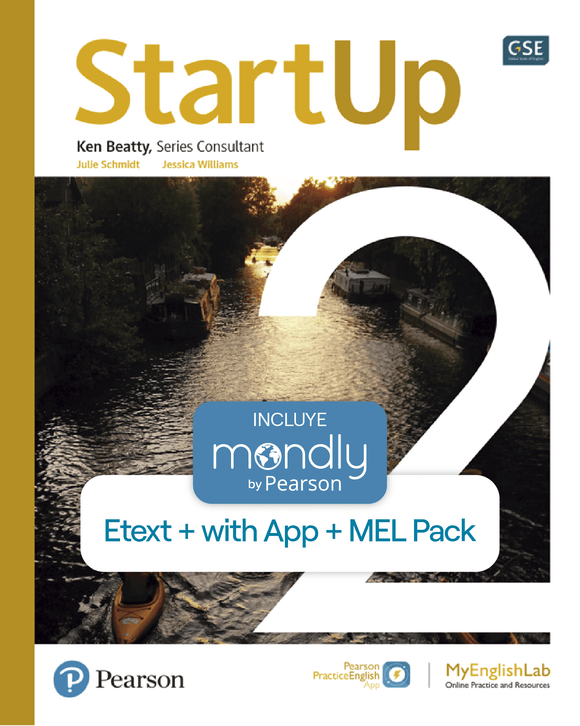 Bundle STARTUP Nivel 2 (Código de acceso Flipbook + APP + MyEnglishLanb + Mondly by Pearson)  ISBN ARG0136890935