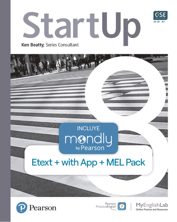 Bundle STARTUP Nivel 8 (Código de acceso Flipbook + APP + MyEnglishLab + Mondly by Pearson) ISBN ARG0136890997