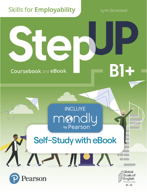 Bundle Código de acceso Step Up, Skills for Employability Self-Study + eBook Nivel B1+ & Mondly by Pearson -  ARG0137473359