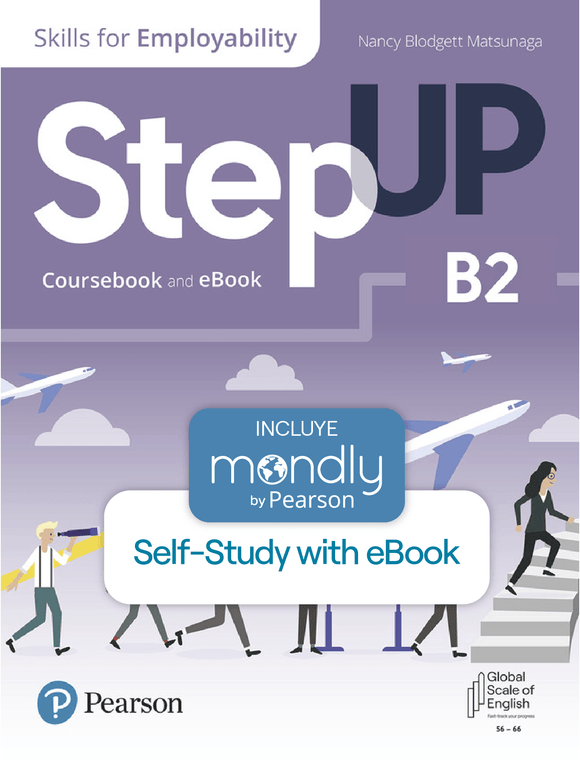 Bundle Código de acceso Step Up, Skills for Employability Self-Study + eBook Nivel B2 & Mondly by Pearson - ARG0137473359