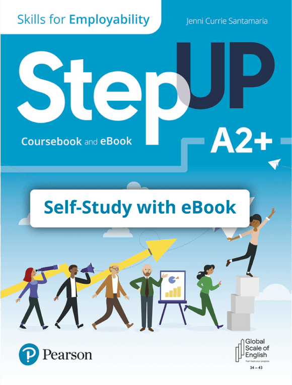 Código de acceso Step Up, Skills for Employability Self-Study + eBook Nivel A2+ (9780137473298)