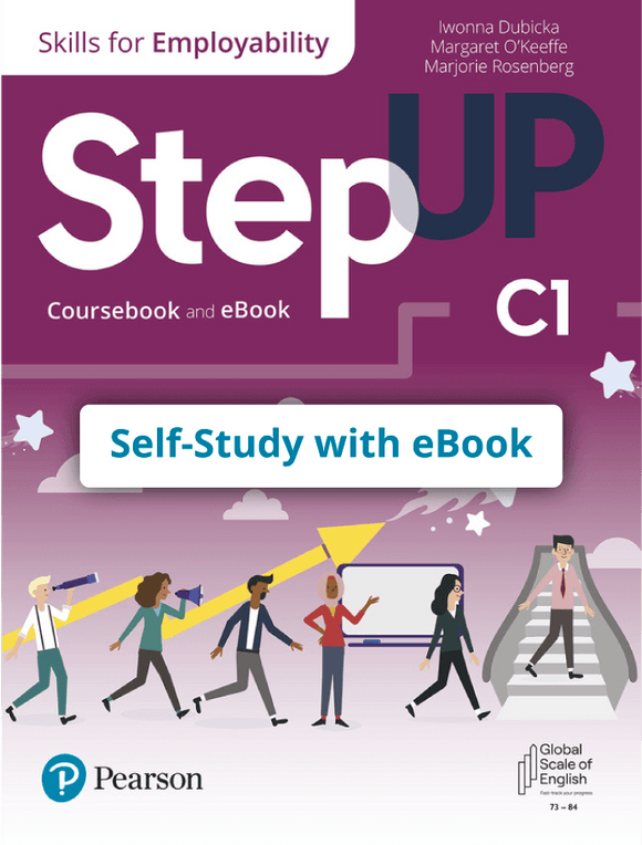 Código de acceso Step Up, Skills for Employability Self-Study + eBook Nivel C1 (9780137473489)