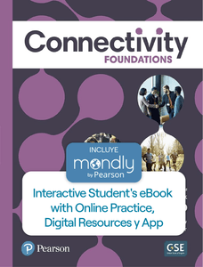 Bundle Connectivity Foundations - Código de Acceso Interactive Student's eBook with Online Practice, Digital Resources y App y Mondly by Pearson - ARG0136833536