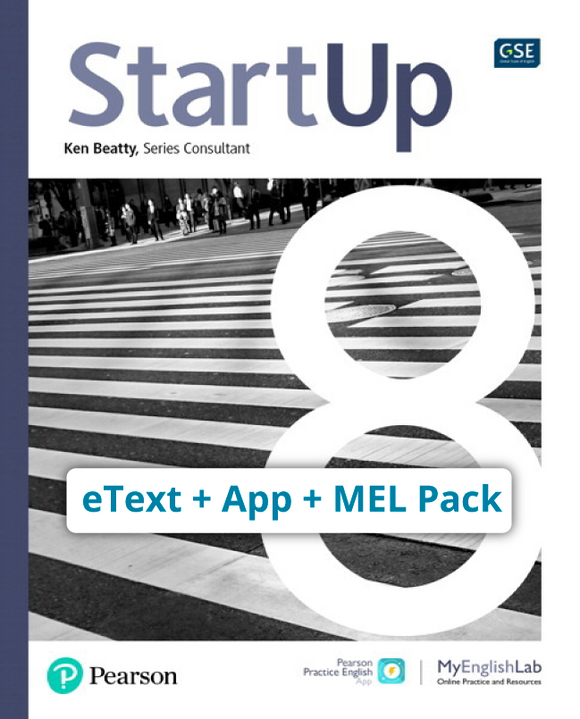 STARTUP Nivel 8 (Código de acceso Flipbook + APP + MyEnglishLanb) ISBN 9780136890997