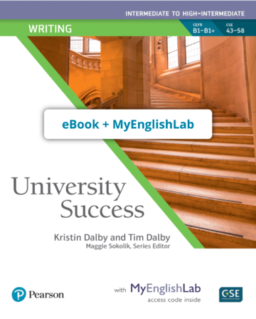 University Success Writing Intermediate to High-Intermediate (Código de acceso ebook + MyEnglishLab) - 9780136916727