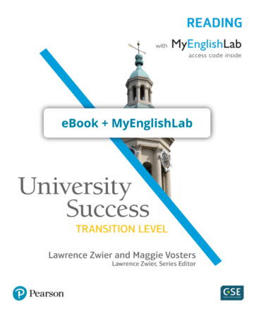 University Success Reading Transition Level (Código de acceso ebook + MyEnglishLab) - 9780136916970