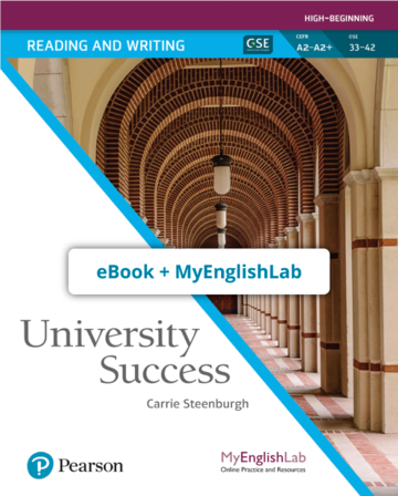 University Success Reading/Writing High-Beginning (Código de acceso ebook + MyEnglishLab) - 9780136918233