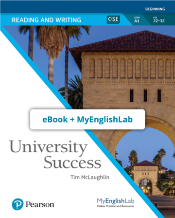 University Success Reading/Writing Beginning (Código de acceso ebook + MyEnglishLab) - 9780136918318