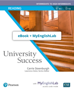 University Success Reading Intermediate to High-Intermediate (Código de acceso ebook + MyEnglishLab) - 9780137285747