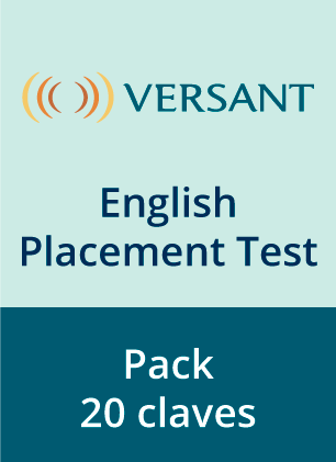 Versant English Placement Test   (PACK X 20 CÓDIGOS)