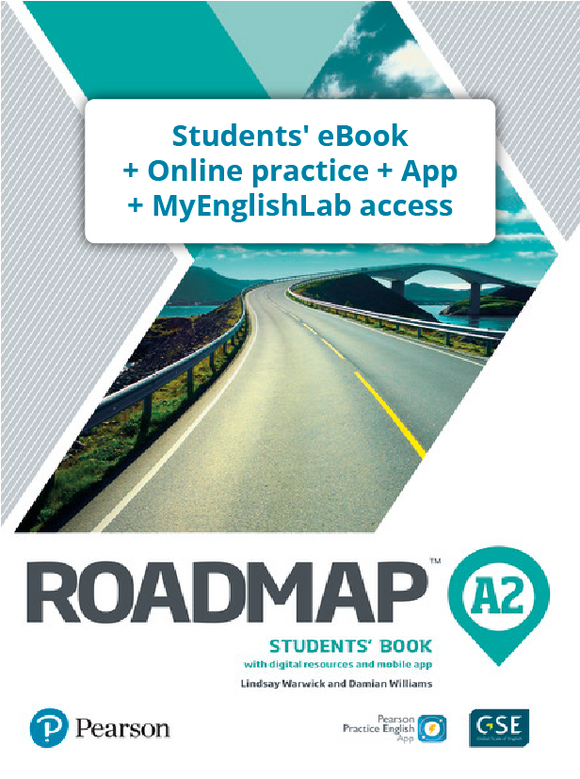 ROADMAP A2(Código de acceso eBook + MyEnglishLab + App + Práctica Online) - 9781292356754