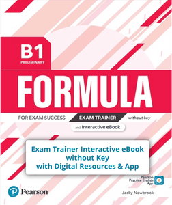 Formula B1 Preliminary Exam Trainer Interactive eBook without Key & Digital Resources & App - 9781292376554