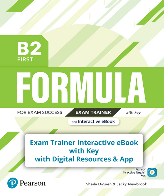 Formula B2 First Exam Trainer Interactive eBook with Key & Digital Resources & App - 9781292376424