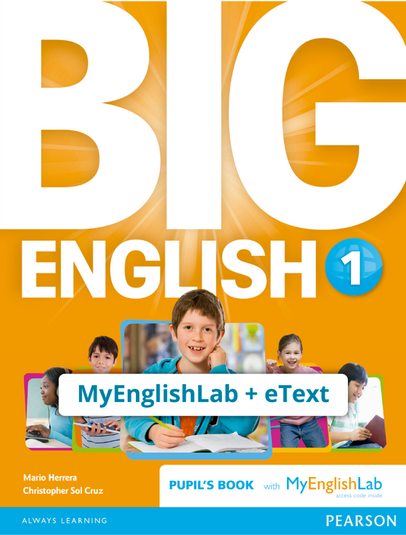 BIG ENGLISH 1 - Inglés Británico (Código de acceso MyEnglishLab + ETEXT) - 9781447972549