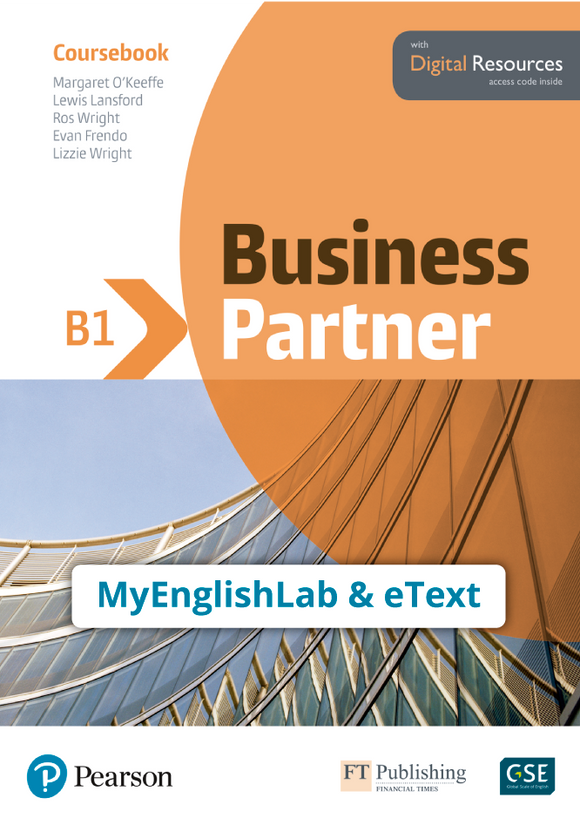 BUSINESS PARTNER B1 (Código de acceso eText + MyEnglishLab) | 9781292362649