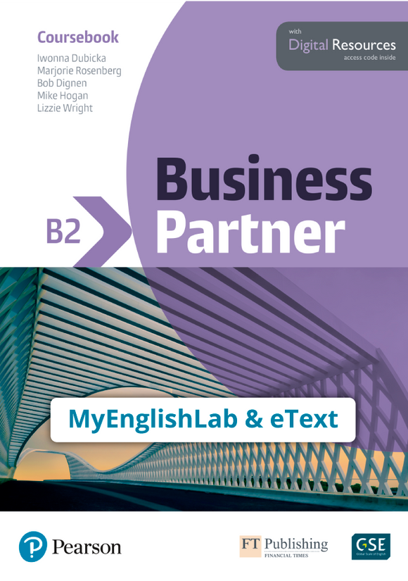 BUSINESS PARTNER B2 (Código de acceso eText + MyEnglishLab) - 9781292362618