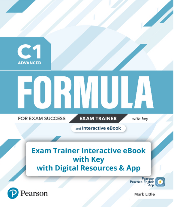 Formula C1 Advanced Exam Trainer Interactive eBook with Key & Digital Resources App - 9781292376547