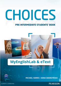 Choices Pre- Intermediate (Código de acceso MyEnglishLab + eText) - 9781447981541