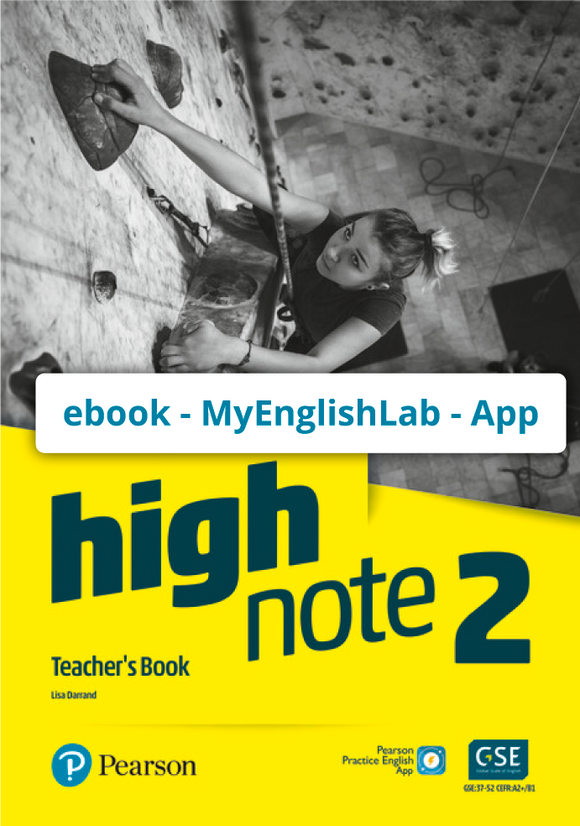 High Note - Nivel 2 - Código de acceso ebook, MyEnglishLab & App - 9781292209418