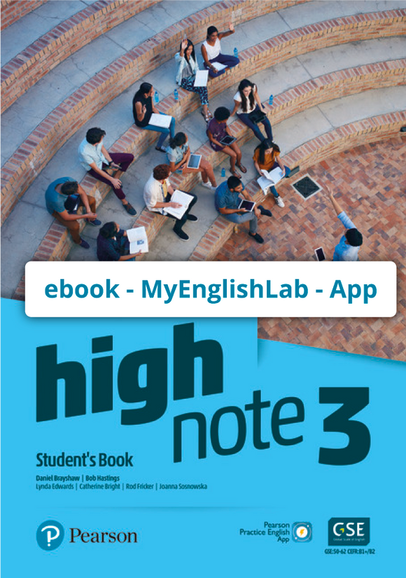 High Note - Nivel 3 - Código de acceso ebook, MyEnglishLab & App - 9781292209562