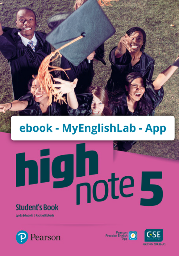 High Note - Nivel 5 - Código de acceso ebook, MyEnglishLab & App - 9781292209869