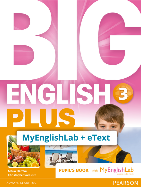 BIG ENGLISH PLUS 3, (Código de acceso MyEnglishLab + eText) - 9781292357928