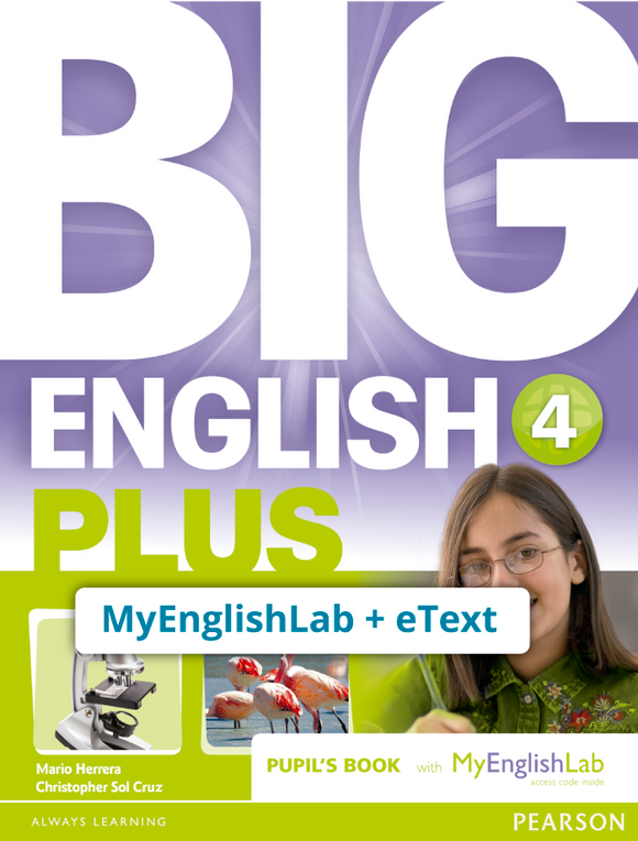 BIG ENGLISH PLUS 4, (Código de acceso MyEnglishLab + eText) - 9781292357911
