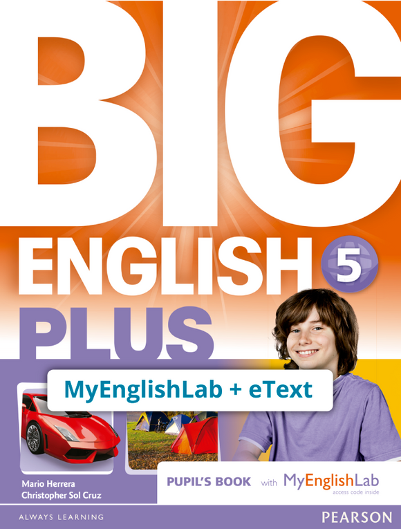 BIG ENGLISH PLUS 5, (Código de acceso MyEnglishLab + eText) - 9781292357904