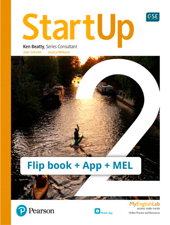 STARTUP Nivel 2 (Código de acceso Flipbook + APP + MyEnglishLanb)  ISBN 9780136890935
